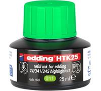 edding HTK 25 recharge d'encre - gris clair - 25 ml | avec système capillaire, idéal pour recharger proprement et simplement les surligneurs edding e-345 et e-24.