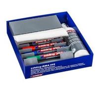 Edding BMA 15 S Whiteboard Marker Accessory Set - Solution Complète, set d'accessoires pour le Travail sur Tableau Blanc, Flipchart - idéal pour le Bureau, la Maison, l'école