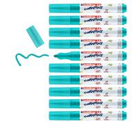 Edding Lot De 10 Feutres De Coloriage 14 Turquoise 3 Mm