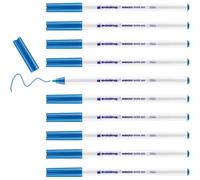Edding Lot De 10 Feutres Pour Textiles 4600 Bleu Clair 1 Mm