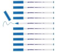 Edding Lot De 10 Feutres Pour Textiles 4600 Bleu Clair 1 Mm