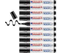 Edding Lot De 10 Marqueurs Calligraphie 1455 Noir 1-5 Mm