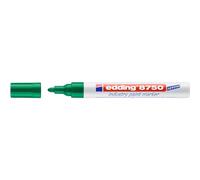 Edding Lot De 10 Marqueurs Peinture 8750 Spécial Industrie Vert Pointe Ronde 2-4 Mm