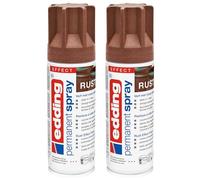 edding 5200 spray permanent - effet rouille mat - 200 ml - peinture acrylique pour peindre ou décorer verre, métal, bois, céramique, plastique, toile - peinture acrylique en aérosol
