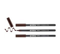 Edding Lot De 3 Feutres Calligraphie 1255 Marron Foncé (3.5) 3,5 Mm