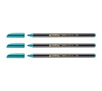 Edding Lot De 3 Feutres De Coloriage Métallique 1200 Vert Métallisé Pointe Ronde 1-3 Mm