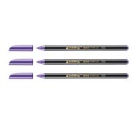 Edding Lot De 3 Feutres De Coloriage Métallique 1200 Violet Métallisé 1-3 Mm