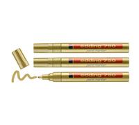 Edding Lot De 3 Marqueurs Peinture 750 Or 2-4 Mm