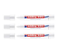 Edding 950 marqueur indélébile Pointe ogive Blanc 1 pièce(s)