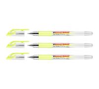 Edding Lot De 3 Rollers Encre Gel 2185 Jaune Pastel 0,7 Mm