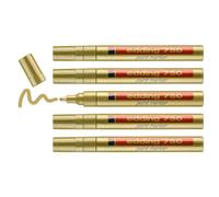 Edding Lot De 5 Marqueurs Peinture 750 Or 2-4 Mm