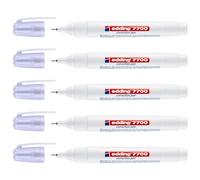 edding 7700 correcteur - blanc - 1 stylo - pointe métal 1-2 mm - stylo correcteur pour la correction de textes manuscrits et imprimés - opaque, séchage rapide