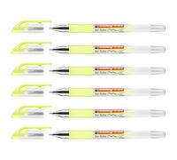 Edding Lot De 6 Rollers Encre Gel 2185 Jaune Pastel 0,7 Mm