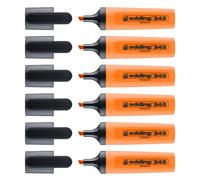 Edding Lot De 6 Surligneurs 345 Orange 2-5 Mm