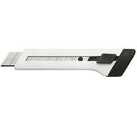 edding M 18 Cutter - 1 cutter en blanc - couteau pratique pour les tâches de découpe quotidiennes - couteau utilitaire, couteau à tapis, couteau à papier peint - lames de rechange disponibles