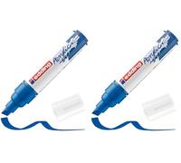 Edding Marker acrylique E-5000 race Gentian Blue (Lot de 2)