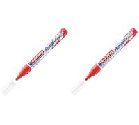 Edding Marker acrylique E-5100 Moyenne Traffic Rood (Lot de 2)