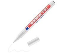 EDDING Marqueur 751 Peinture Largeur de trait : 1-2 mm Blanc