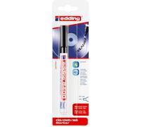 Edding Marqueur Cd-Dvd-Bd 8400 Noir Pointe Fine 0,5-1 Mm