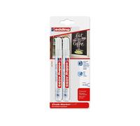 edding Marqueur craie 4095 blanc 2 blisters