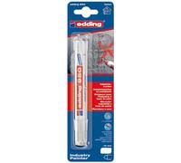 EDDING - Marqueur craie grasse blanc