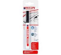 edding Marqueur permanent 400 – noir – pointe ronde fine 1 mm – sèche vite, résiste à l'eau – 1 stylo