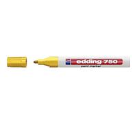 EDDING Marqueur Peinture "750" Largeur de trait : 2-4 mm Jaune