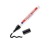 edding Marqueur peinture 750, noir, pointe ronde 2-4 mm, 10 stylos, permanent & étanche