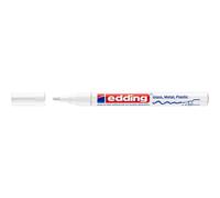 Edding Marqueur Peinture Brillante 751 Blanc Pointe Fine 1-2 Mm
