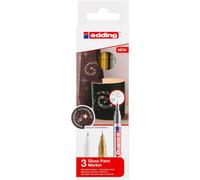 Edding Marqueur Peinture Brillante 780 Etui De 3 Assorti 0,8 Mm