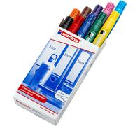 Edding Marqueur Permanent 2000 C Boîte Pliante De 10 Assorti 1,5-3 Mm