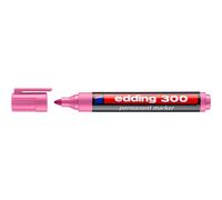 Edding Marqueur Permanent 300 Pointe Ronde Rose 1,5-3 Mm