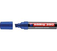 edding Marqueur permanent 390 4-390003 4-12mm pointe biseautée rechargeable bl