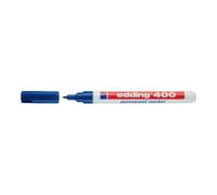 edding Marqueur permanent 400, Pointe ogive 1 mm, Bleu