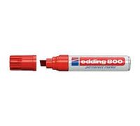 edding - marqueur permanent 800, pointe biseautée, orange Orange G