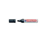 Edding Marqueur permanent 500 corps alu pointe biseautée 2–7 mm Noir