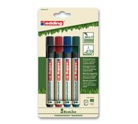 Edding Marqueur Permanent Ecoline E-21 Jeu De 4 Pièces En Couleurs Assorties 1 Unité(S)