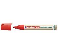 Edding Marqueur Permanent Ecoline E-21 Rouge 10 Unité(S)