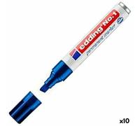 Edding Marqueur Permanent N1 Bleu 10 Unités - 4004764426812