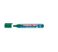 edding - Flipchart marker 383, pointe biseauté, vert Vert