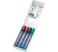 edding Marqueur pour tableau de conférence 383 4-383-4-2 1-5mm noir 4pcs