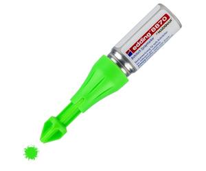 Edding Marqueur spray 8870 pour trous de perçage et zones inaccessibles - Marqueur à craie vert effaçable jusqu’à 50 mm de profondeur, pour pro et bricolage - Utilisation jusqu’à 250 pulvérisations