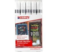 edding Marqueurs à craie 5 pcs Blanc 4095 G