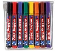 edding Marqueurs à tableau blanc 8 pcs Multicolore 360 Multicolore G