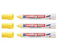 edding Marqueurs spéciaux 950 Industry Painter, 10 mm | (3 marqueurs, jaune)