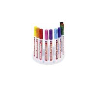 Edding Permanent-Marker 4-3000-10 jaune, Orange, Rot, Rosa, Lila, Hell-Blau, Blau, verde, brun, Sch