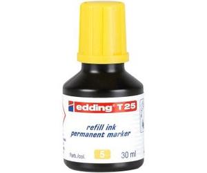 Edding Recharge de usche edding T 25 Jaune 30 ml
