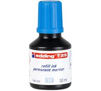 Edding Recharge D'encre 30ml T25 Goutte À Goutte Pour Marqueur Permanent Bleu Clair