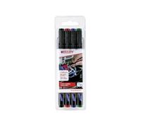 edding Set de marqueurs de câbles 8407 noir/rouge/bleu/vert graduation 0,3 mm...