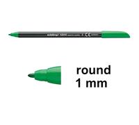 edding 1200 Feutre de coloriage pointe fine - vert - 1 stylo - pointe ronde 1 mm - stylo pour ecriture, dessin, coloriage